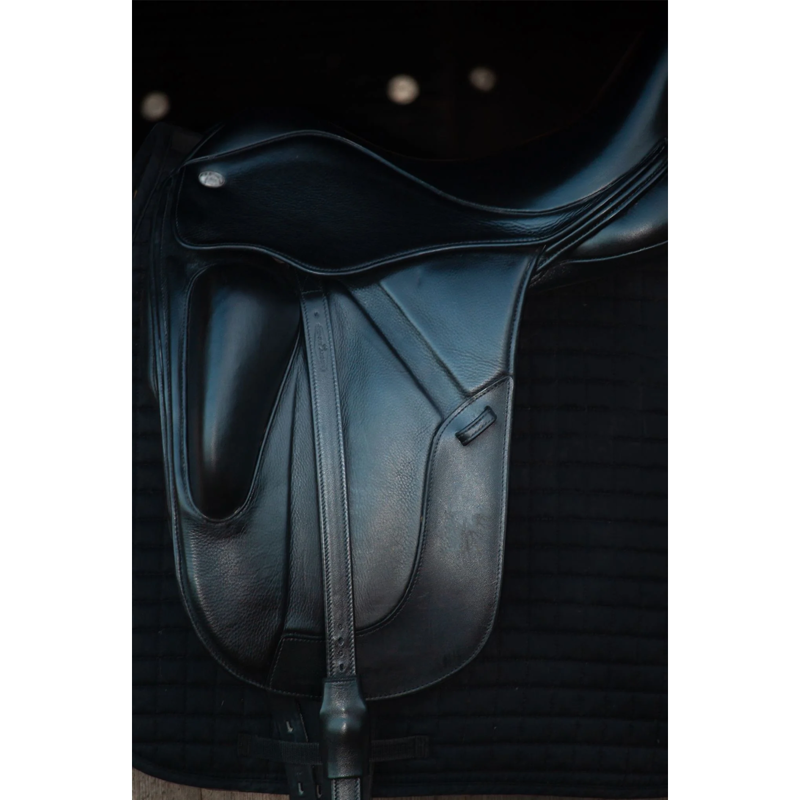 Henry James Mono Dressage Stirrup Leathers - Black-1